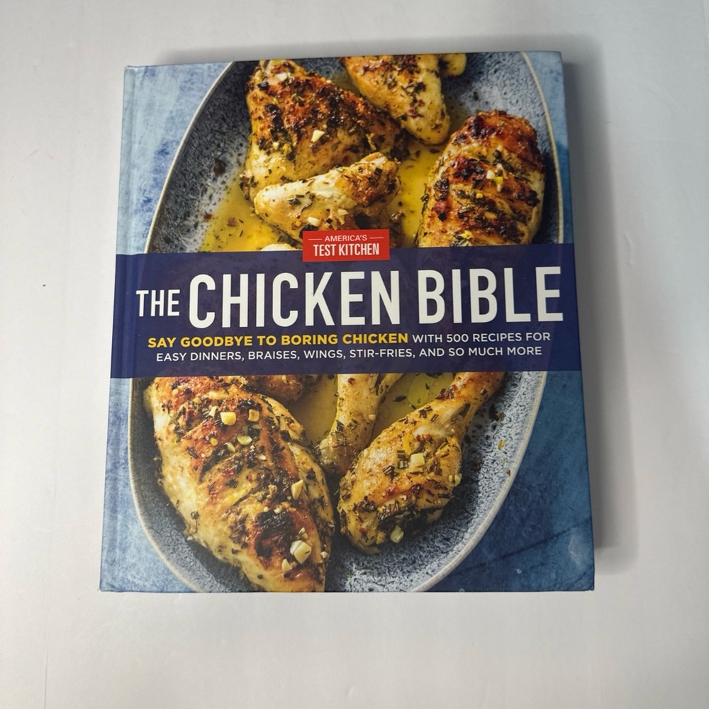 The Chicken Bible Cookbook - Blue Cover